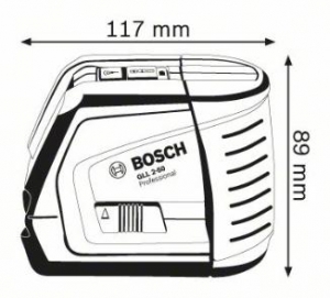 �������� ������� Bosch GLL 2-50 Professional + BM1